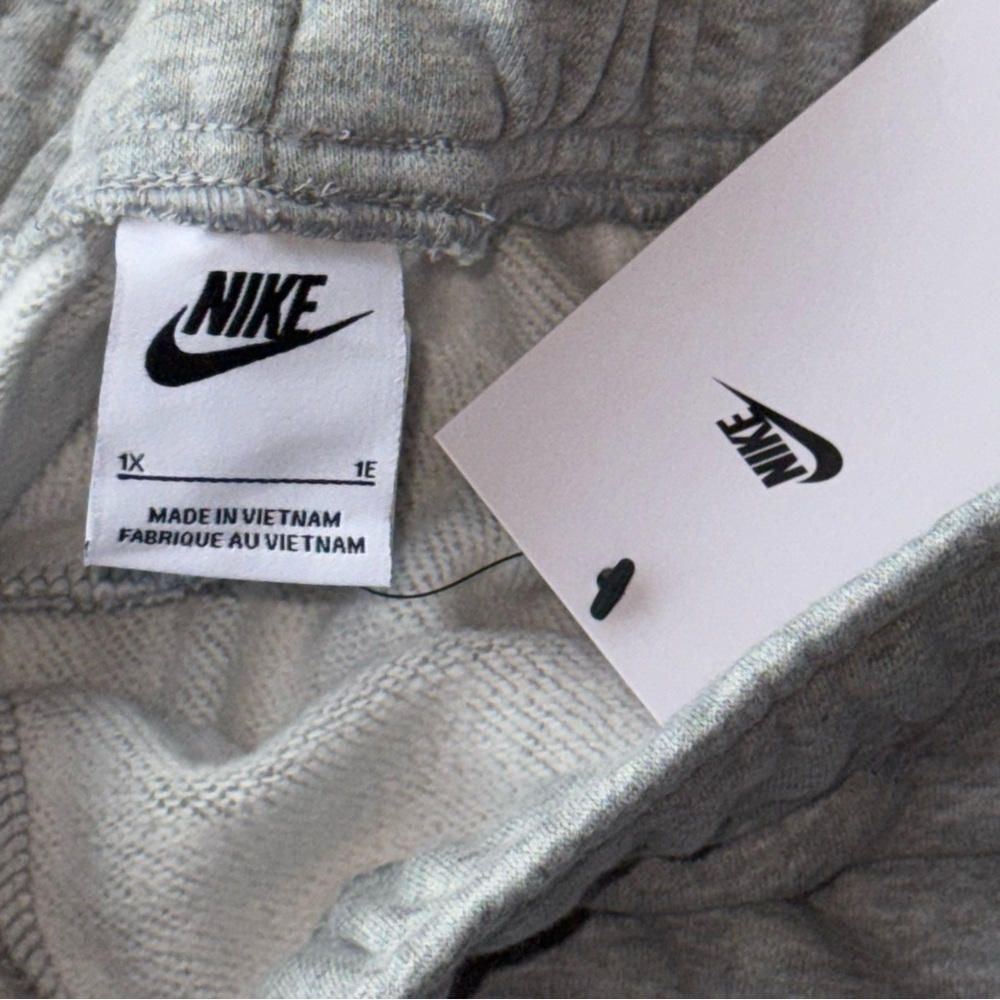 NEW Nike Heather Gray Women's Standard Fit - Mid Rise Joggers Size 1X - Picture 3 of 8